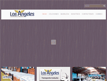 Tablet Screenshot of mueblerialosangeles.com